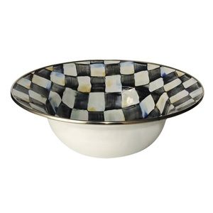 EUC 🖤 Mackenzie-Childs Courtly Check Serving Bowl